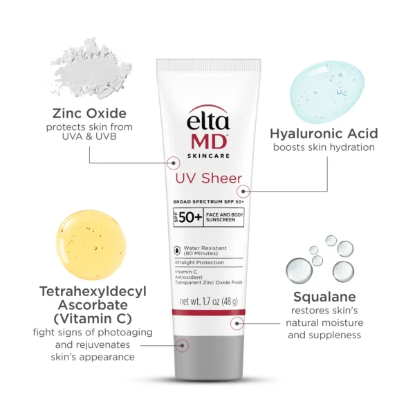 EltaMD UV Sheer Broad-Spectrum SPF 50+ - Image 6
