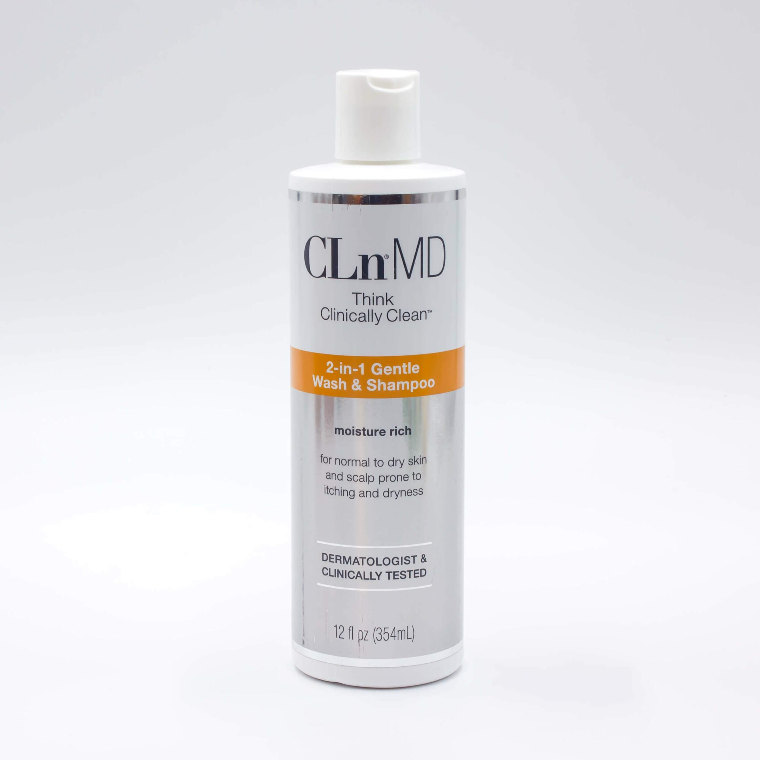 CLn® 2-in-1 Gentle Wash & Shampoo- Multi-functional Cleanser for  Compromised Skin & Scalp Prone to Irritation, Flaking, Itching, Dryness &  Razor