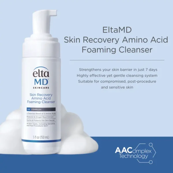 EltaMD Skin Recovery Amino Acid Foaming Cleanser - Image 2