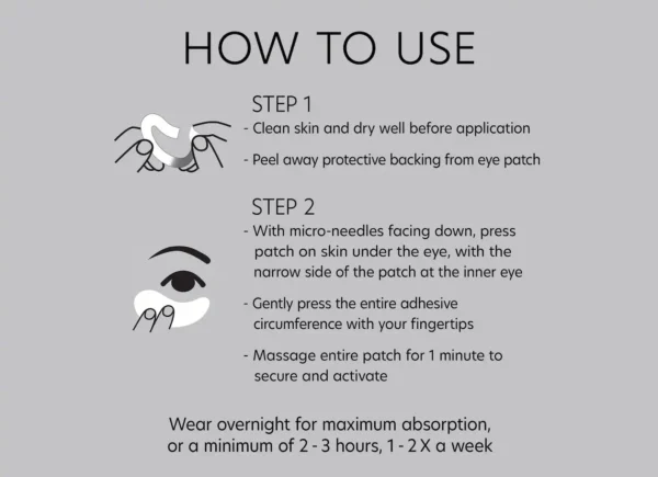 PCA SKIN Hyaluronic Acid Microneedle Eye Patches - Image 6